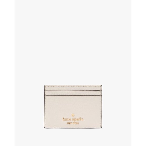 New Disney X Kate Spade New York Minnie Small Slim Card Holder Parchment Multi - Picture 4 of 4